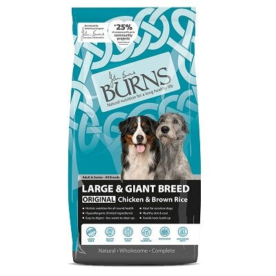 Burns Large & Giant Breed Original Chicken & Brown Rice 12kg