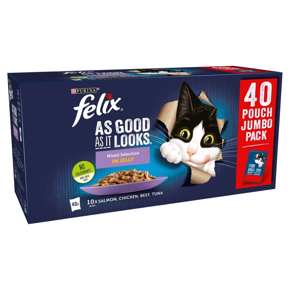  Felix Pouch As Good As It Looks Mixed Selection 40 x 100g