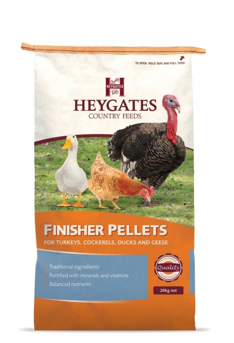 Heygates Poultry Finisher Pellets 20kg