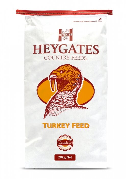 Heygates Turkey Rearer Pellets 20kg