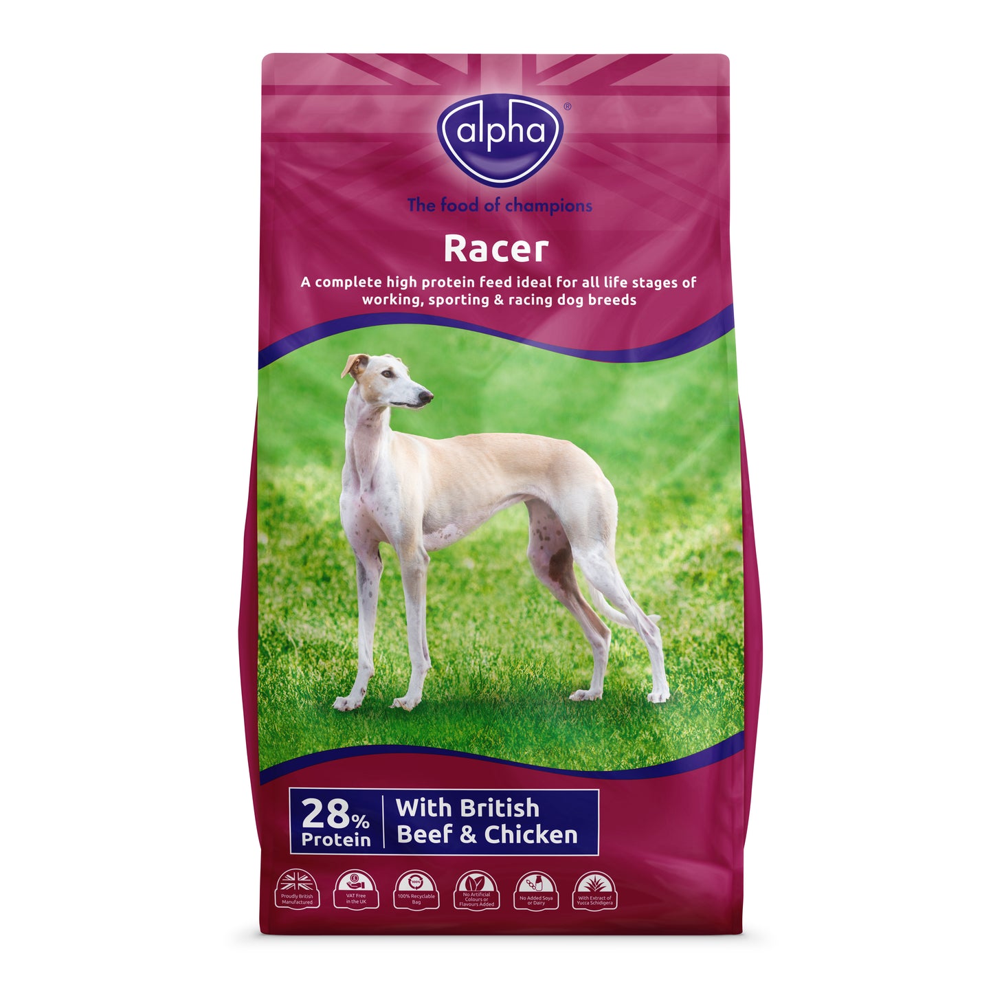 Alpha Racer Dog with Beef & Chicken 15kg