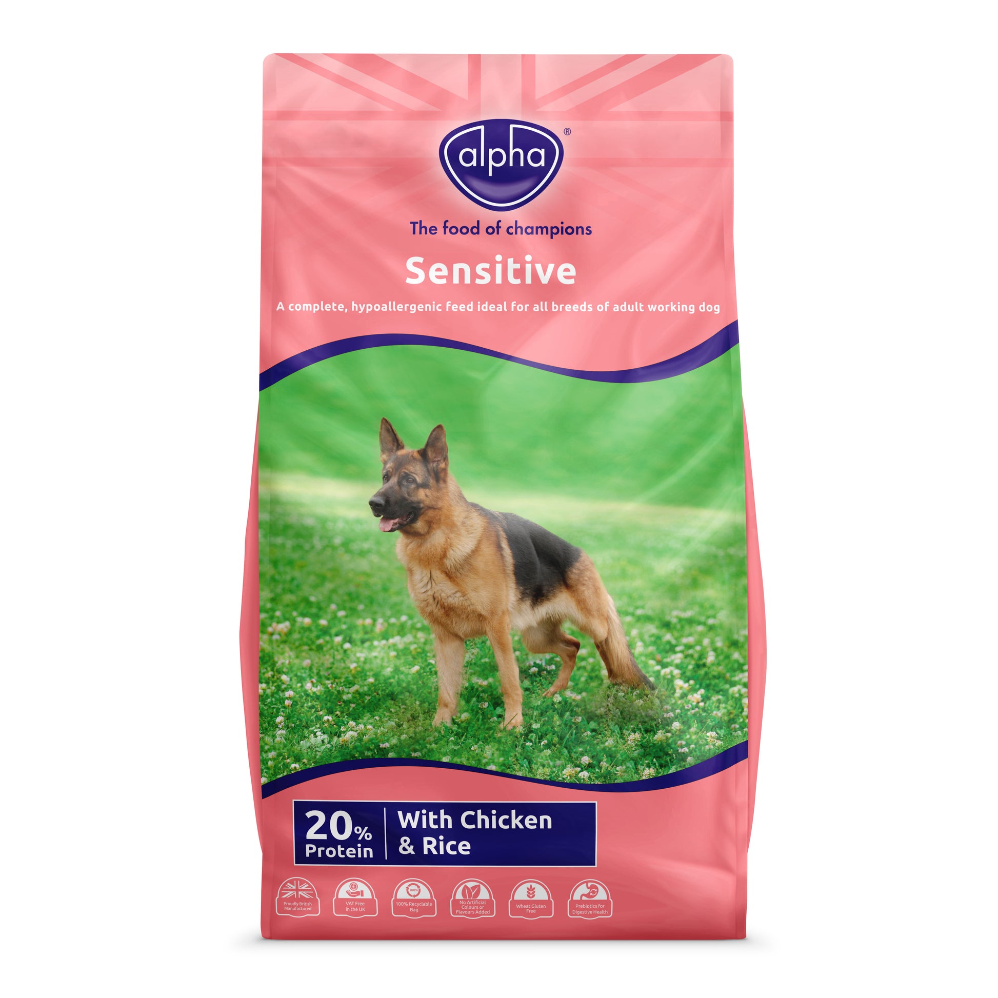 Alpha Sensitive with Chicken & Rice 15kg