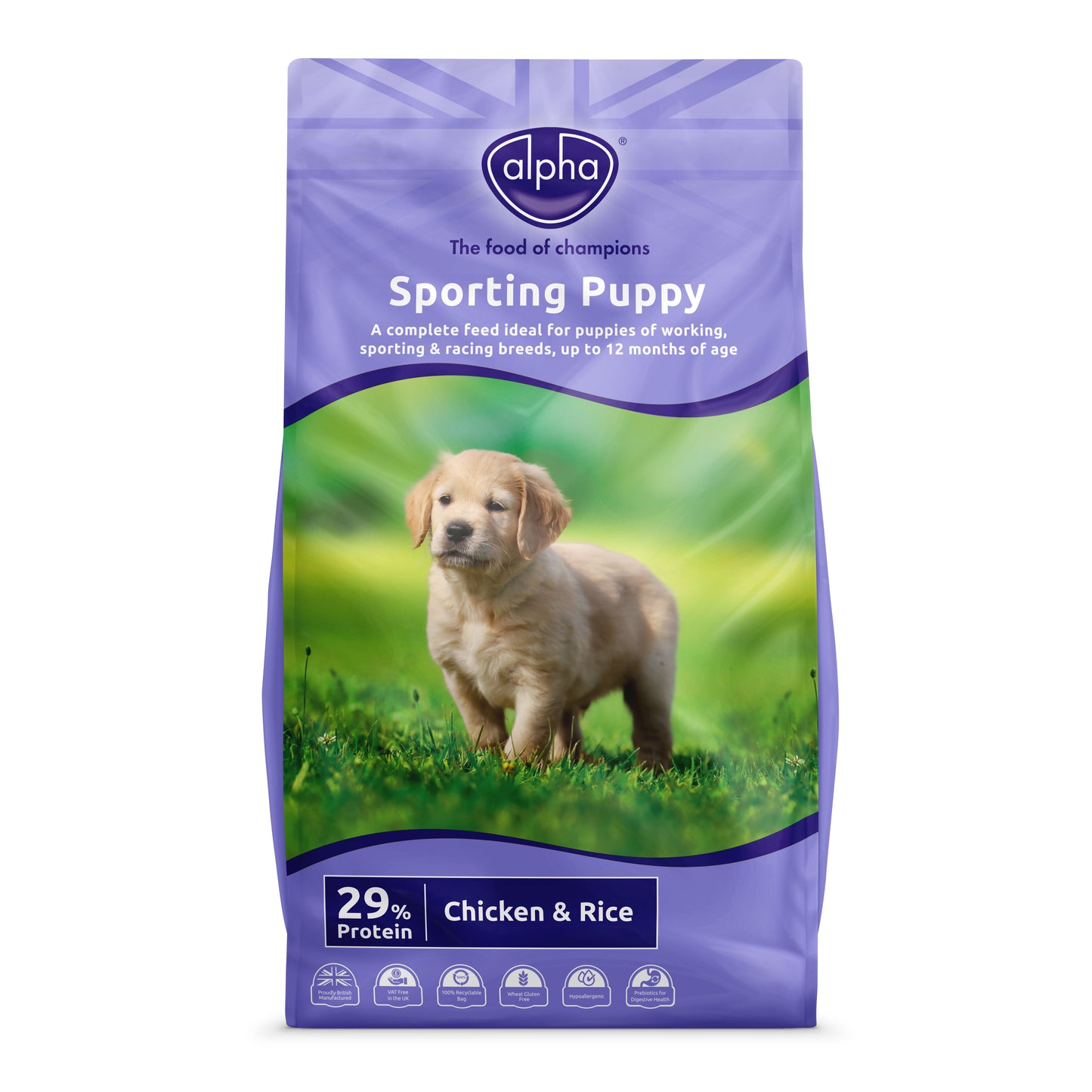 Alpha Sporting Puppy Chicken & Rice 15kg