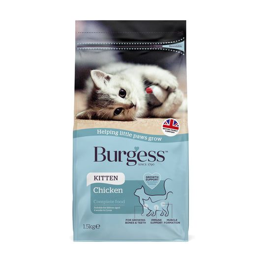 Burgess Kitten Chicken 1.5kg