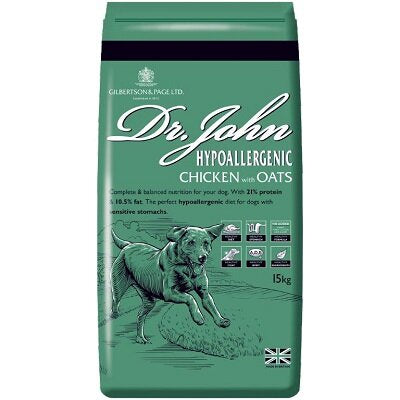 Dr John Hypoallergenic Chicken with Oats 15kg