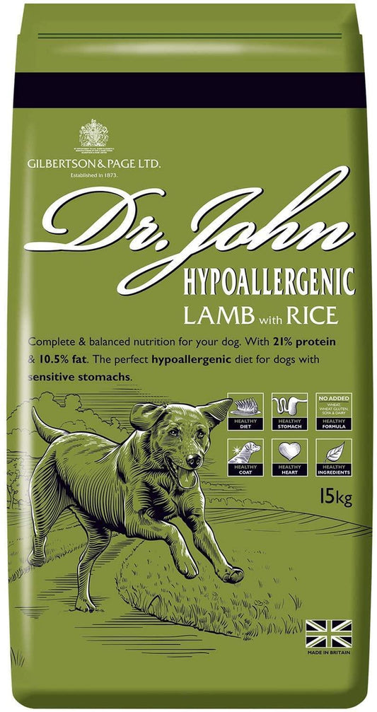 Dr Johns Hypoallergenic Lamb with Rice