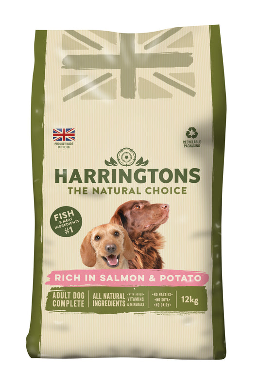 Harrington's Salmon & Potato Dry Dog Food 12kg