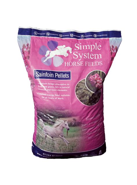 Simple System Sainfoin FIBRE Pellets 20kg