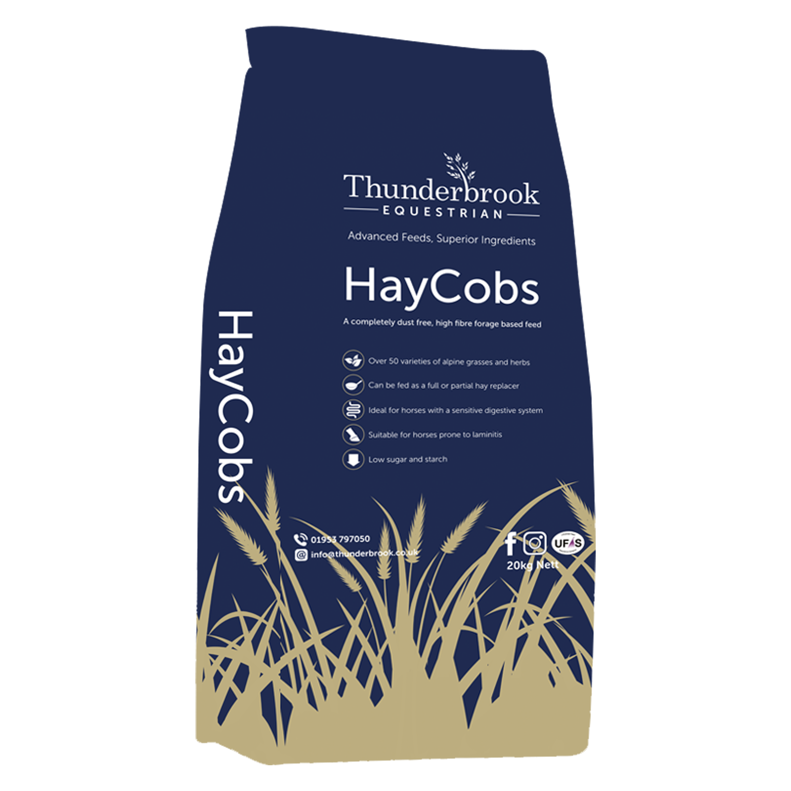 Thunderbrook Equestrian Haycobs 20kg