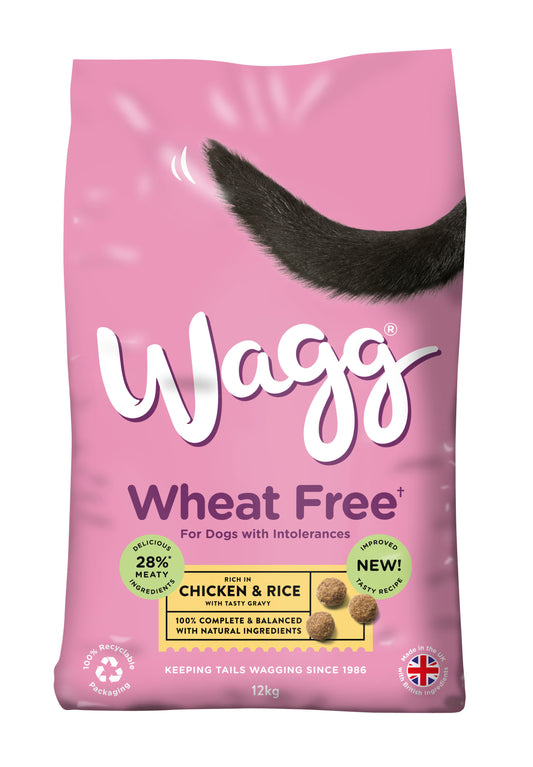 Wagg Wheat Free Adult Chicken & Rice 12kg