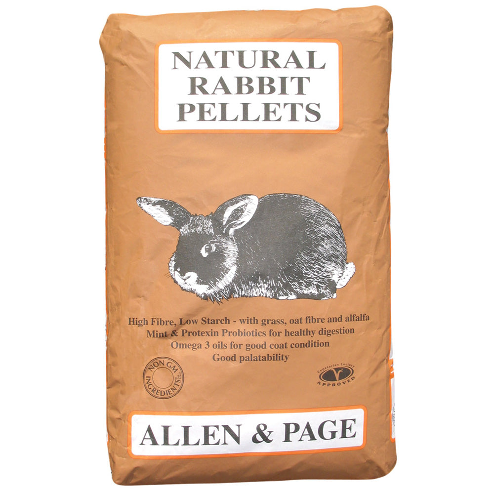 Allen & Page Natural Rabbit Pellets 20kg